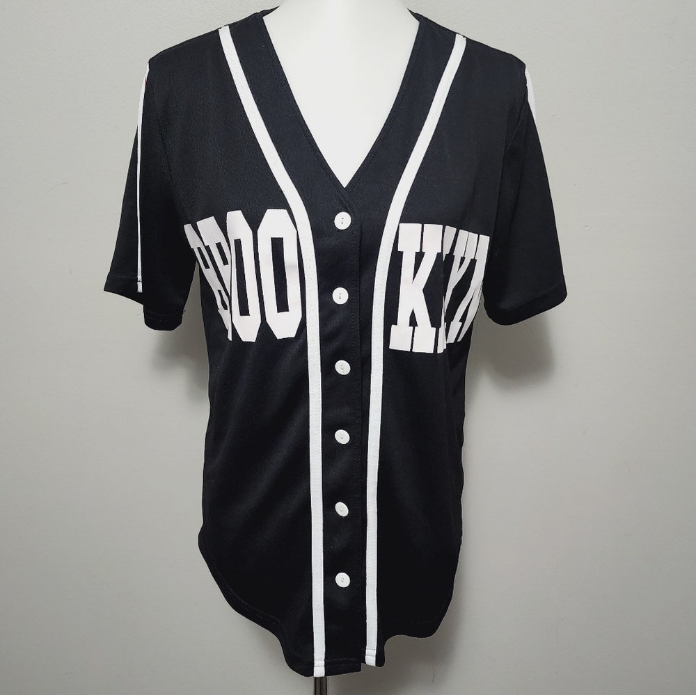 Five.By.Five Black Brookly Mesh Baseball Tee Size Medium